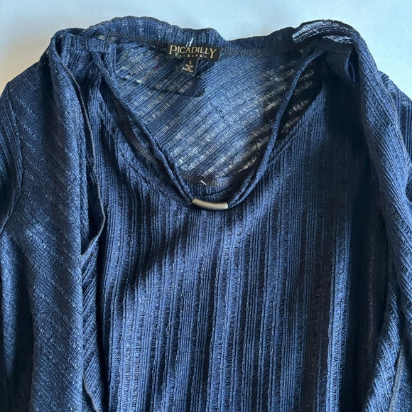 Vintage navy top set - Picture 4 of 8